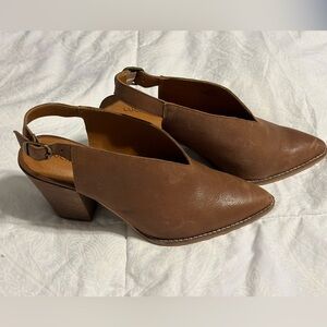 Lucky Brand Brown Ankle Booties